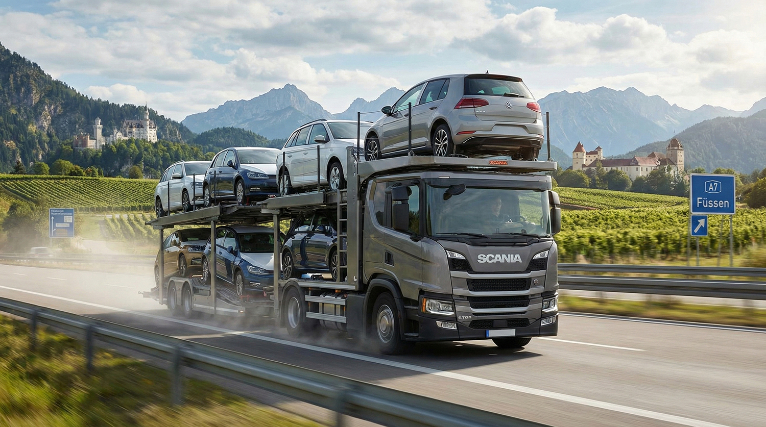 Доставка автовозом