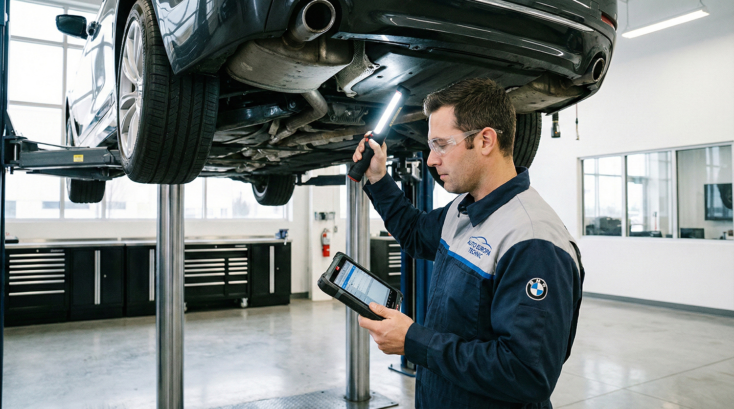 Осмотр автомобиля