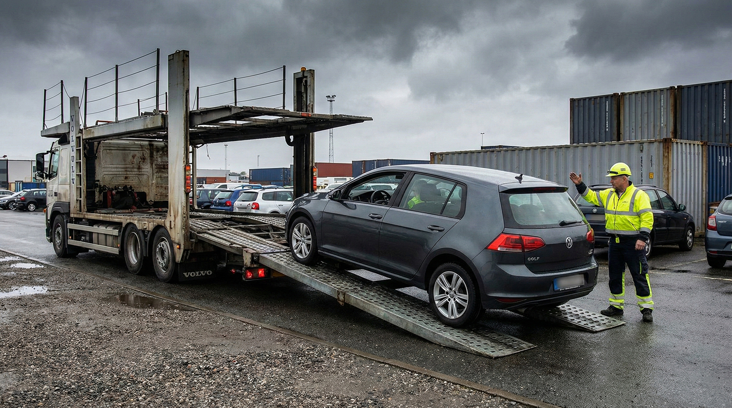 Загрузка автомобиля